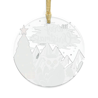 GoAyeAye Merry Christmas Acrylic Ornament Printify