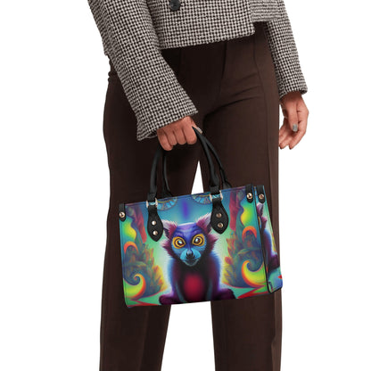 GoAyeAye Aye-aye Neon Focus Luxury Women PU Handbag PopCustoms