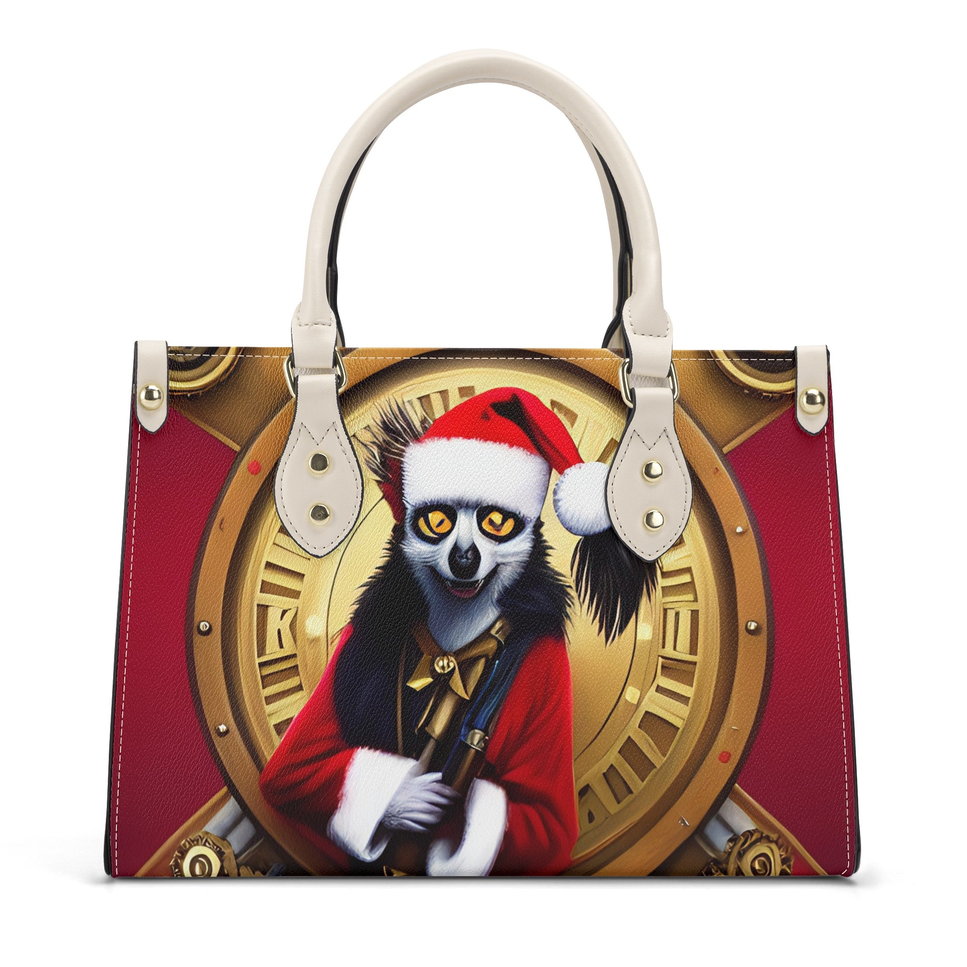 GoAyeAye Santa Aye-aye Luxury Women PU Handbag PopCustoms