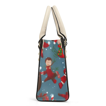 GoAyeAye Christmas Elf Luxury Women PU Handbag