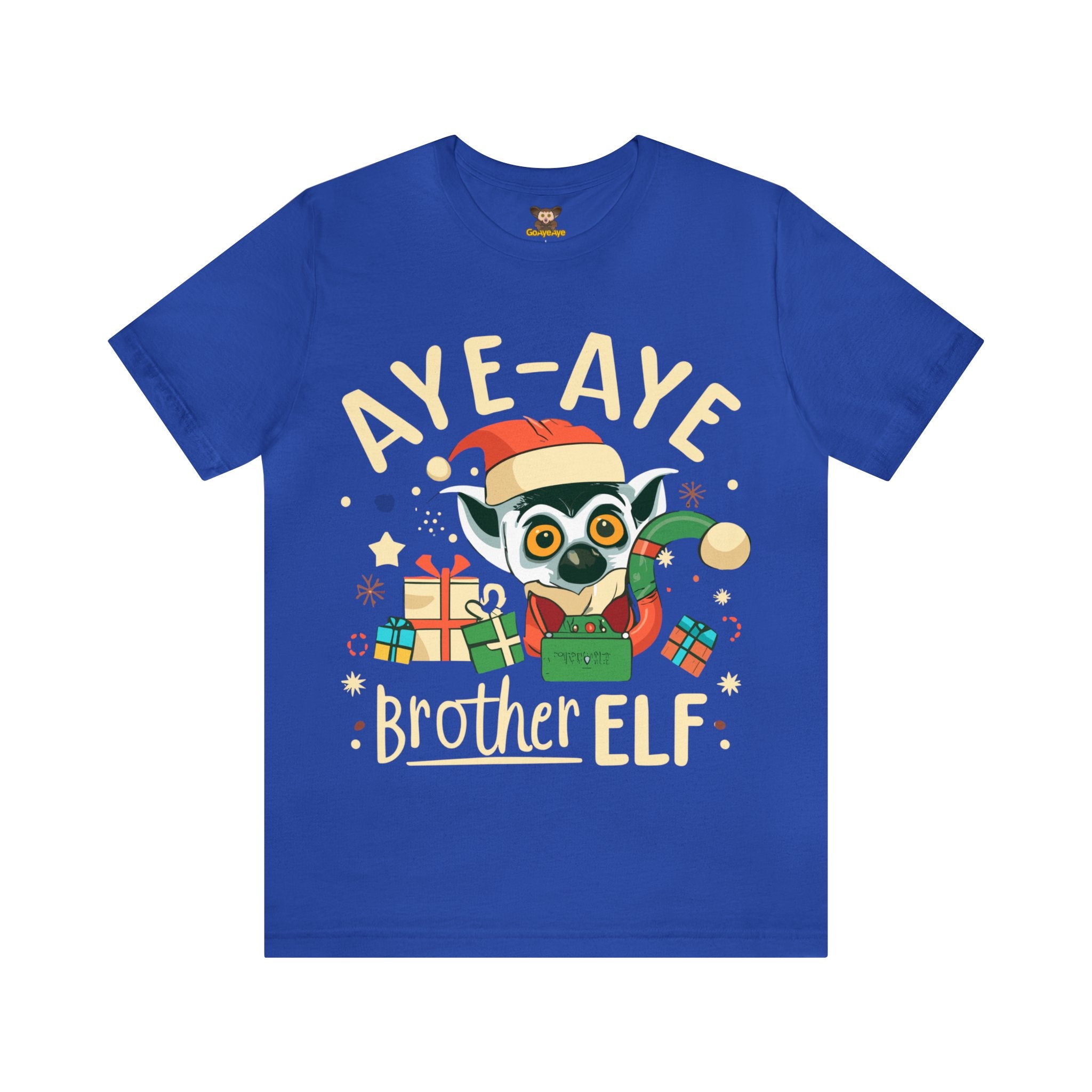 GoAyeAye Christmas Brother Elf Family Shirts Unisex Jersey Short Sleeve Tee Printify